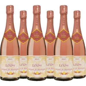 6er Vorteilspaket Cremant de Bourgogne Rosé Brut