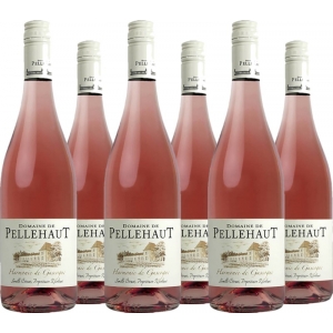 6er Vorteilspaket Domaine de Pellehaut 'Harmonie de Gascogne' Rosé Côtes de Gascogne IGP